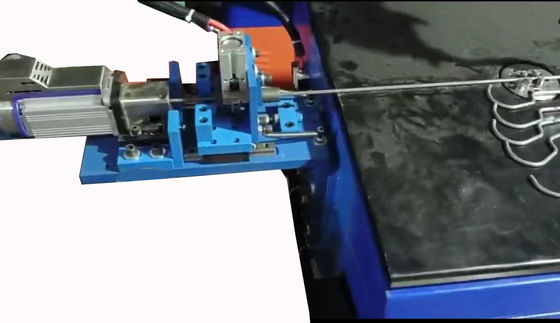 alambre automático de la dobladora 6m m del alambre 90m/Min 2.o que forma la máquina con el motor servo