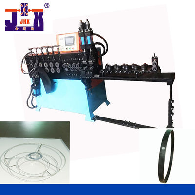 Metal plano automático Ring Making Machine Numerical Control del hierro para la pantalla