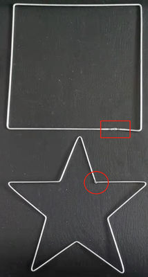 Caja automática llena de la soldadura a tope de la dobladora del alambre del hierro 60HZ 2.a