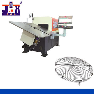 guardia Making Machine 380V de la fan de la dobladora del alambre del hardware 3D de 8m m