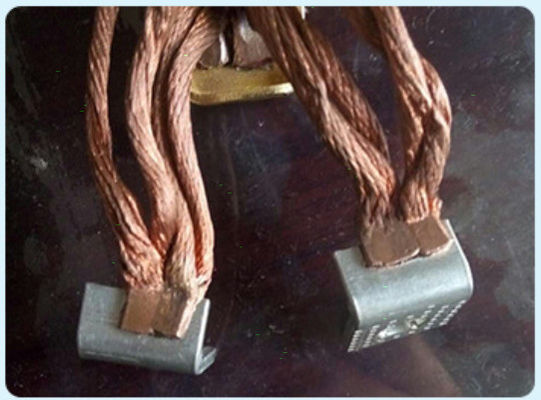 Máquina de frecuencia media de la soldadura por puntos para soldar con autógena copper+aluminum