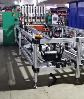 Máquina multi de la soldadura de punto de la fila del cilindro de frecuencia media para la malla de acero inoxidable