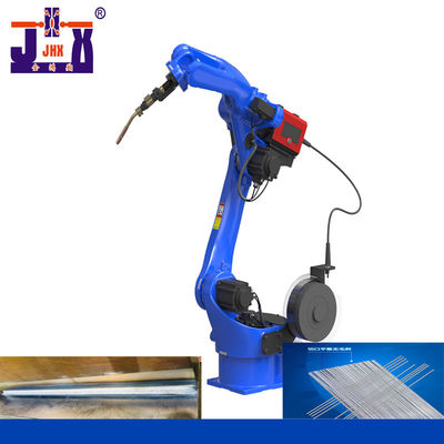 Velocidad rápida de soldadura robótica de la máquina del brazo de AXIS de la chapa 6 completamente automática