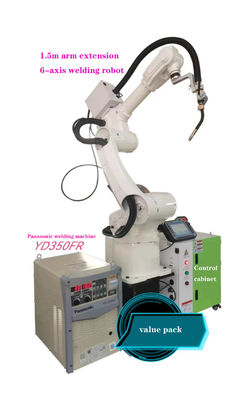 6 velocidad de aluminio industrial de la máquina 380V del robot de soldadura de AXIS