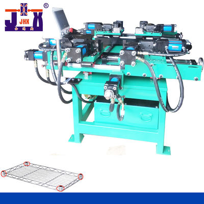 Cortadora del ángulo del control del PLC de Mesh Corner Cutting Machine del estante