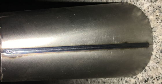 Soldador recto de la costura de la soldadura al arco de argón